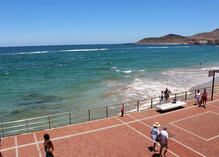 Vista Dorada Al Mar Balcon-wifi By Canariasgetaway Semesterbostad *